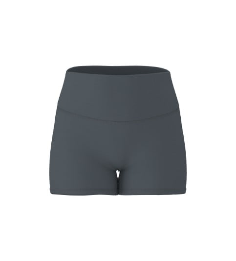 Mini shorts gris.