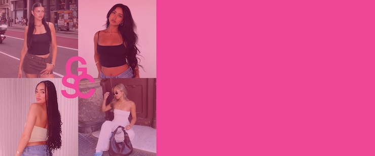 Un collage photo de filles portant différentes tenues avec des styles de base Garage.